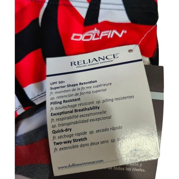 DOLFIN Mens Reliance Red Viper All-Over Racer P7800 Size 36 NWT - Picture 3 of 9